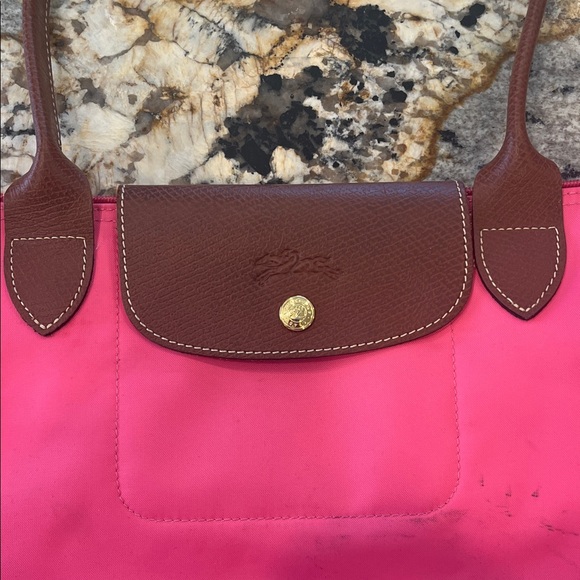 Longchamp Pink Tote Bag - Picture 1 of 10